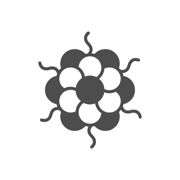 微生物或细菌符号图标图片下载