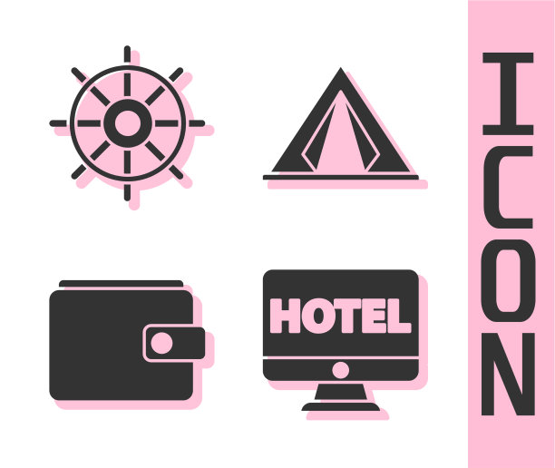 设置网上酒店预订船舶舵轮图片下载