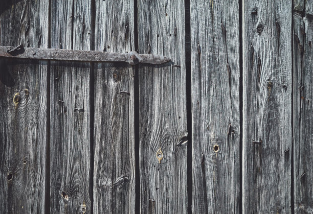 一张粗糙的旧木板墙的图片。图片下载