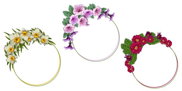 明亮的春天的花朵图片下载