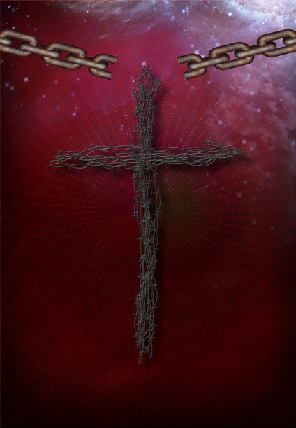 铁丝网交叉图片下载