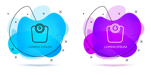 线浴室秤图标孤立在白色图片下载