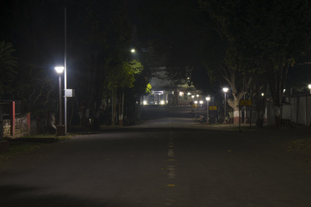 黑暗的街道图片下载