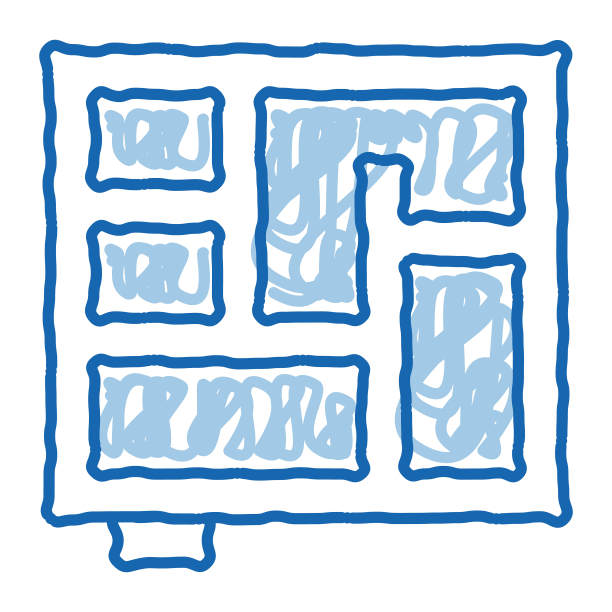 基础计划涂鸦图标手绘插图图片下载