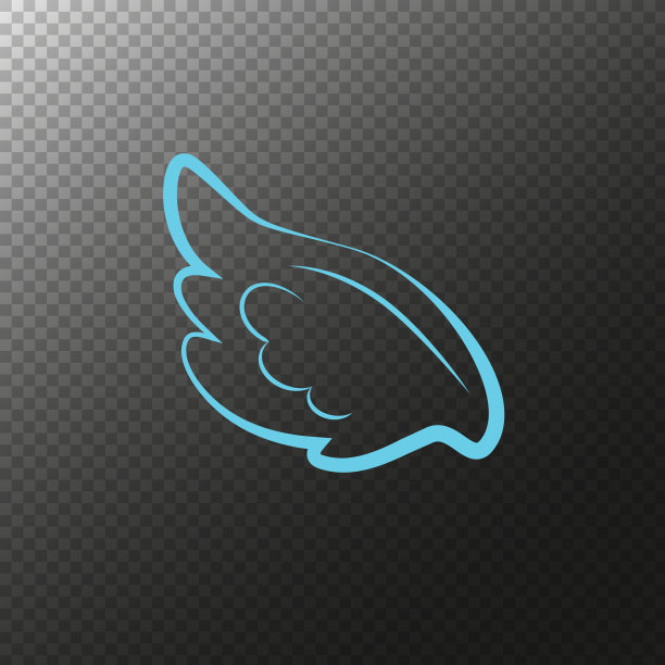 多种翅膀卡通插图，天使翅膀，天使翅膀，羽毛翅膀，天使，善良。矢量插图和图标。图片下载