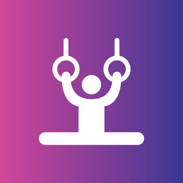 体操图标插图孤立矢量符号符号图片下载