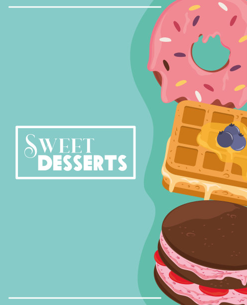 甜的点心食品图片下载