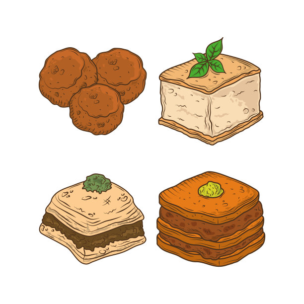 阿拉伯的食物图标图片下载