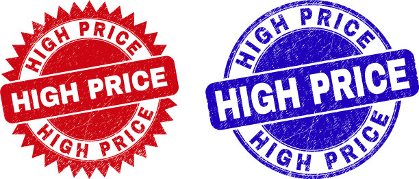 高价圆形和玫瑰形邮票封印用图片下载