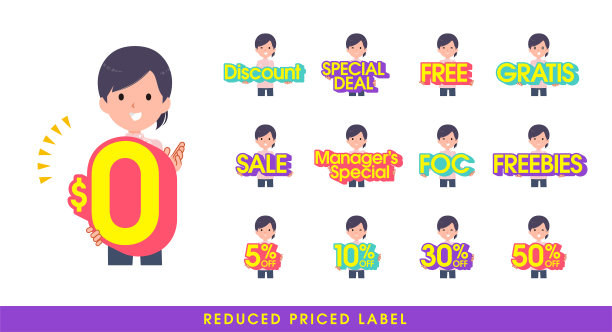 扁平型医务人员woman_reduced-POP-Eng图片下载