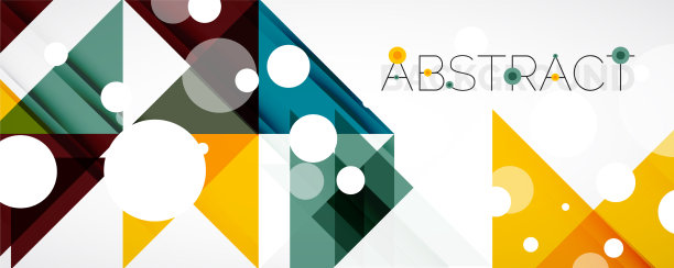 几何抽象背景技术色彩图片下载