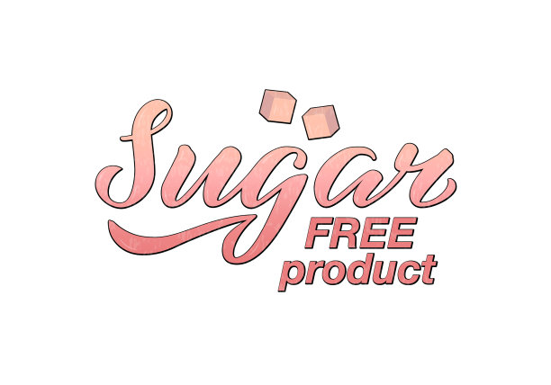 无糖产品字母与纹理图片下载