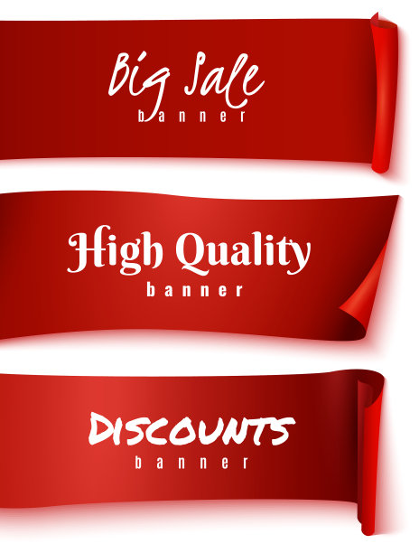 红丝带图标集图片下载