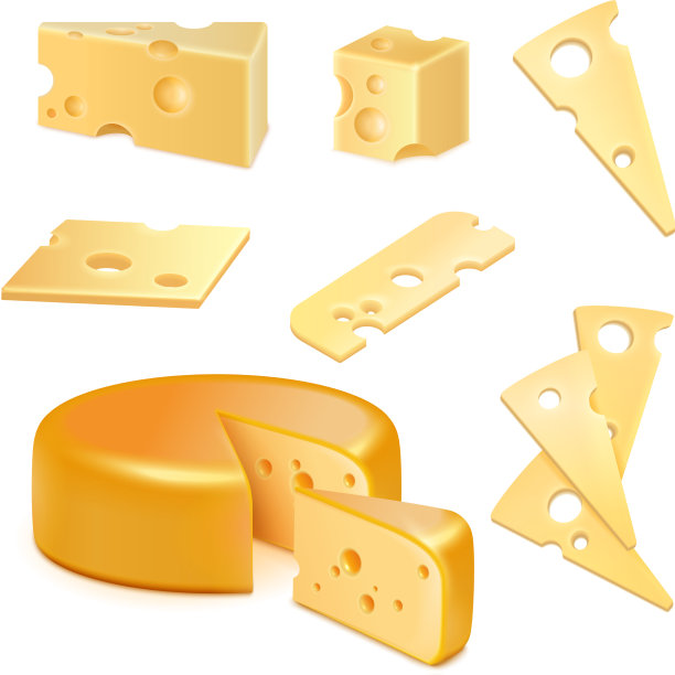 奶酪现实的设置图片下载