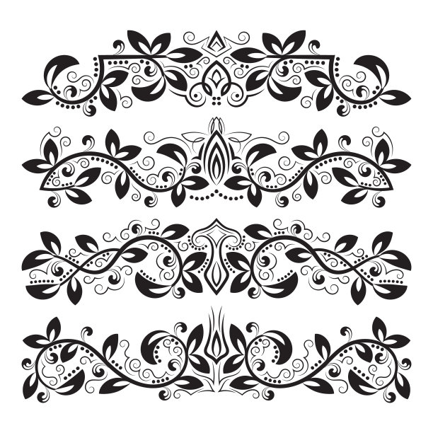 设计装饰元素复古标题图片下载