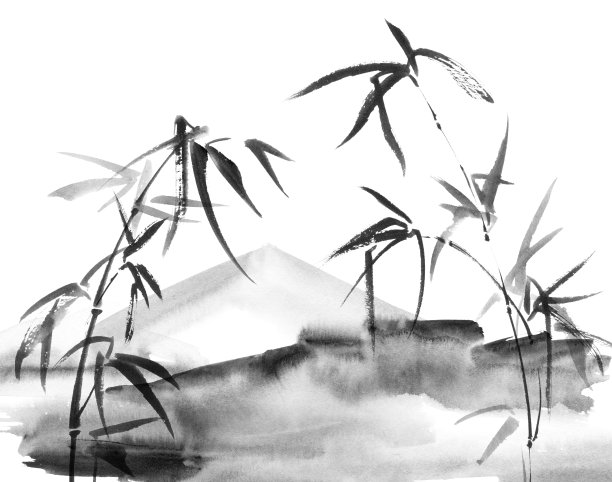 用竹子景观图片下载