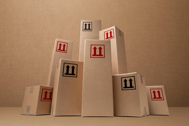 纸板箱就像一座城市图片下载