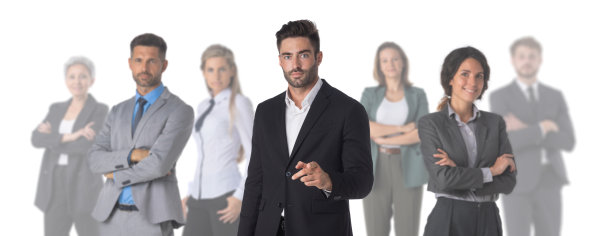 商务人士群体图片下载