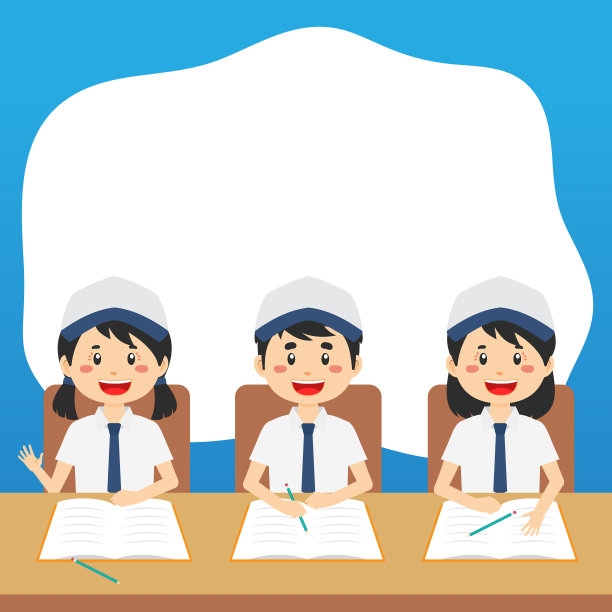 幼儿班读书写字回学校理念图片下载