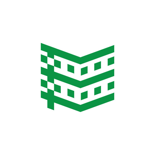 医疗建筑医院几何设计符号图片下载