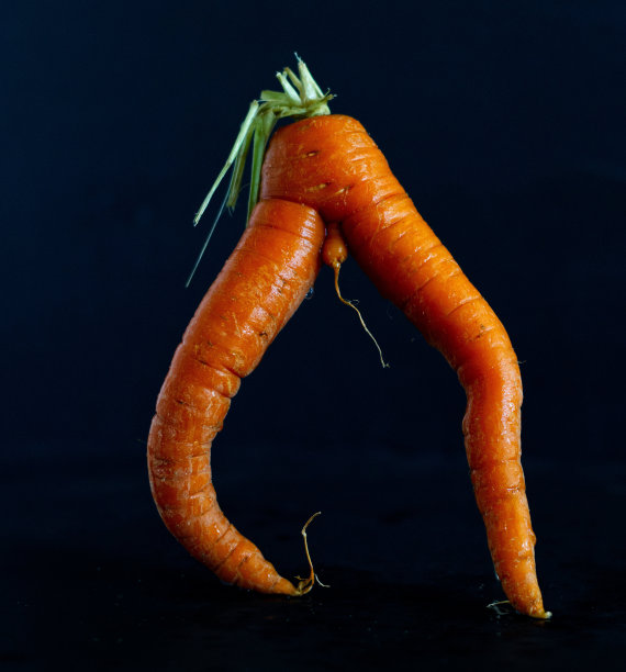 两条腿的胡萝卜图片下载