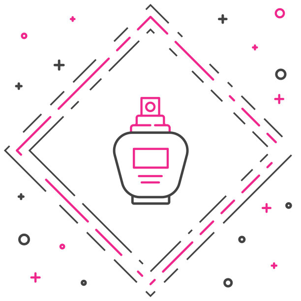 线香水图标孤立的白色背景图片下载