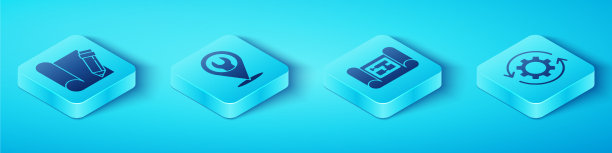 设置等距绘图纸和铅笔位置图片下载