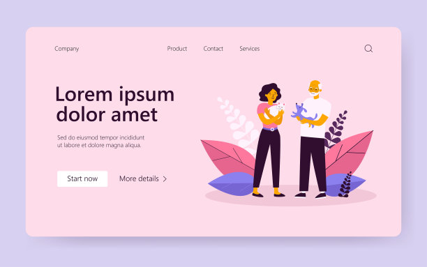 快乐的人站着，抱着宠物图片下载