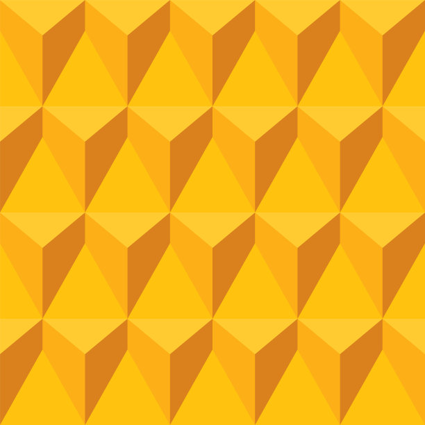 几何无缝模式与简单的3D元素图片下载