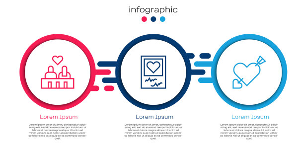 定线情侣在爱的相框和心图片下载