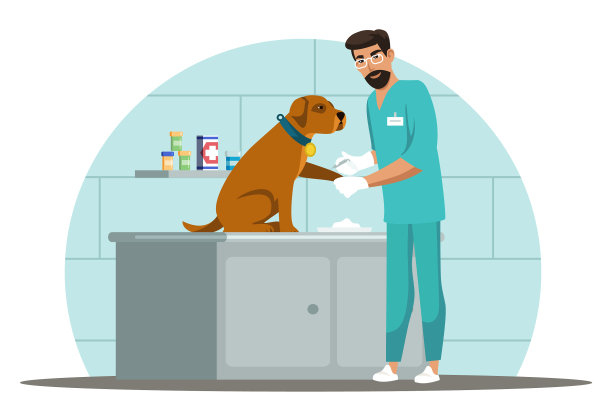 性格兽医场景图片下载