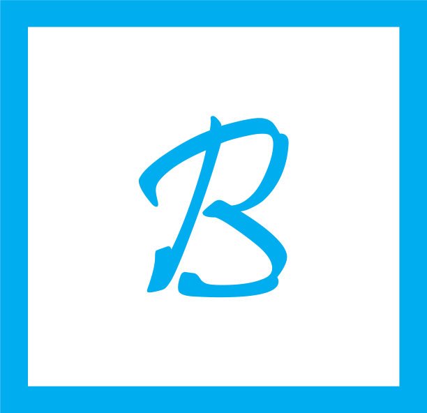 字母b标志模板图标设计图片下载