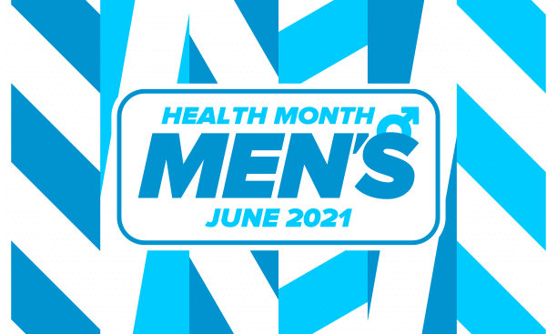 6月为全国男性健康月。健康教育计划。在美国每年庆祝一次。医学概念。护理和健康。海报，卡片，横幅和背景。矢量图图片下载