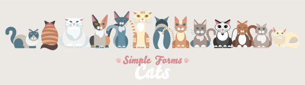 扁猫家族孤设长旗图片下载