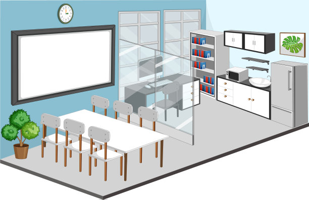 内设办公室和会议室图片下载
