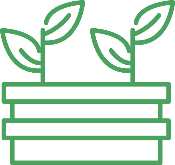 有机自然植物生长绿线图案图片下载