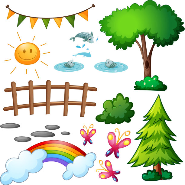 设置公园对象和元素隔离图片下载