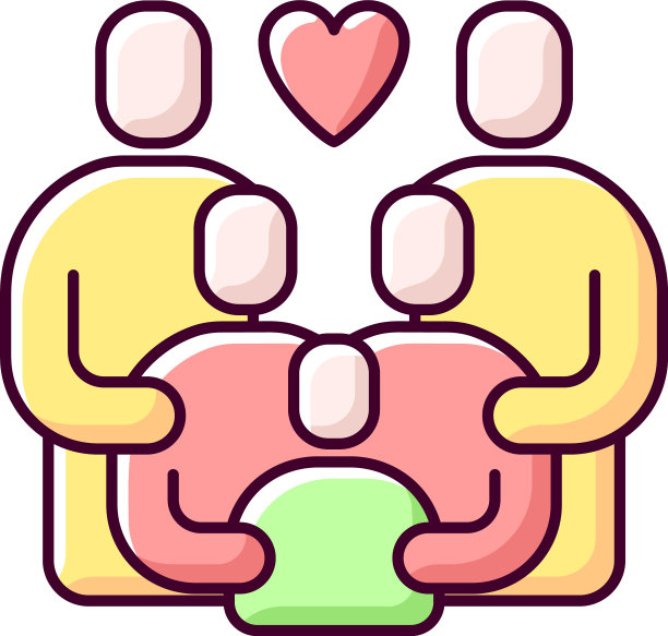 家庭团圆RGB颜色图标图片下载