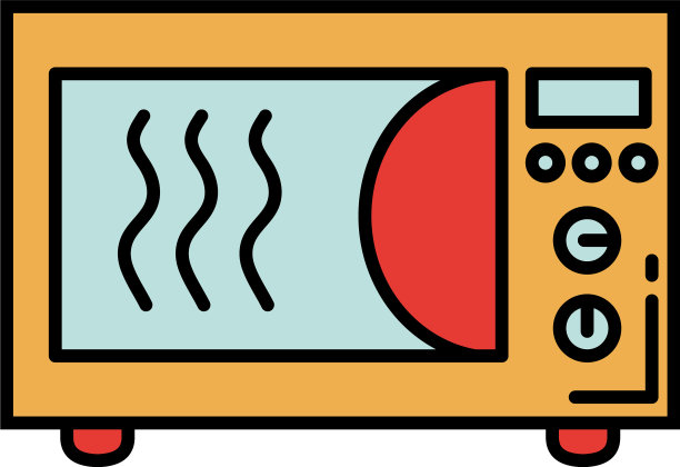 厨房微波炉电器线及颜色图片下载