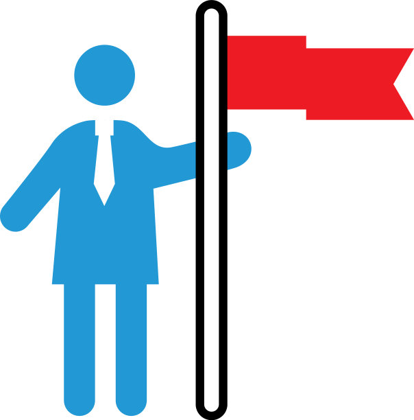 商务人士辅导与成功的一半旗号图片下载