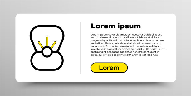 线自然开壳与珍珠图标隔离图片下载