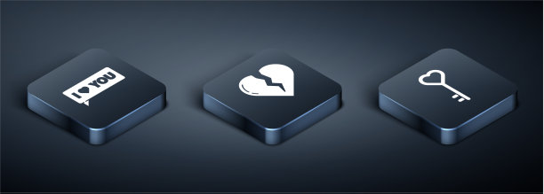 设置等距语音泡泡用我爱你键图片下载