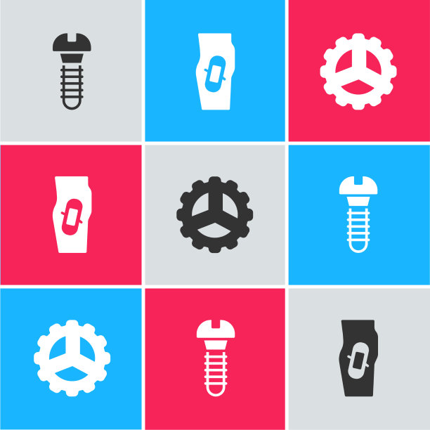 将金属螺钉石膏固定在腿部和自行车上图片下载