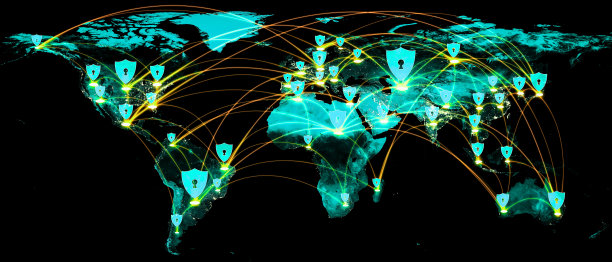 创新观念下的网络安全技术和在线数据保护图片下载