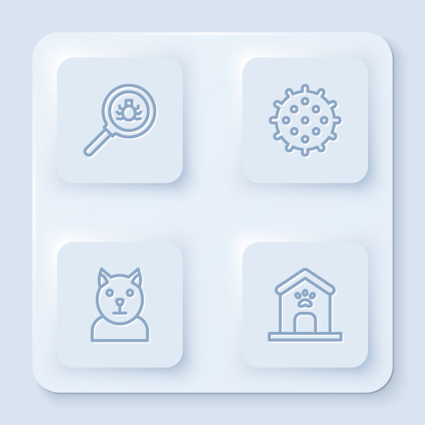 设线跳蚤搜索网球猫和狗图片下载