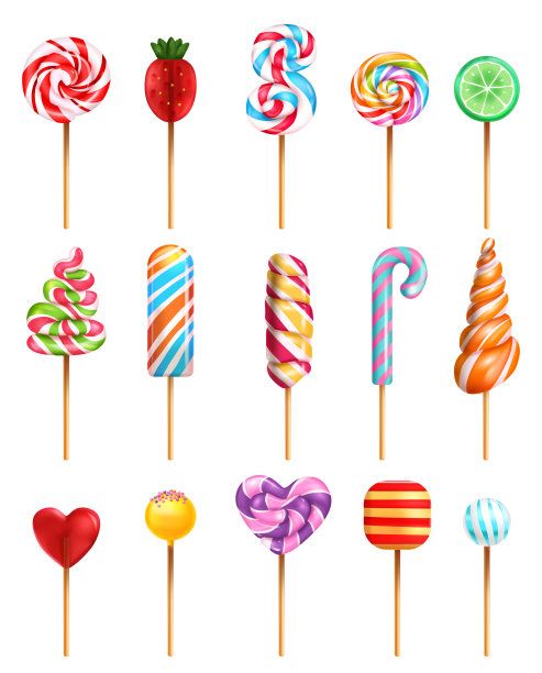 棒棒糖现实的设置图片下载