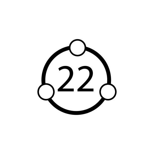 圆形和数字22图片下载