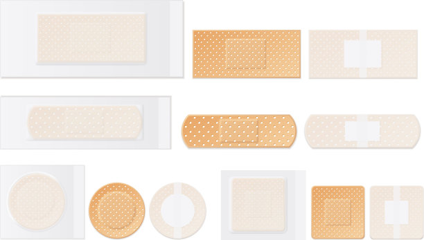 医用石膏穿孔现实设置图片下载