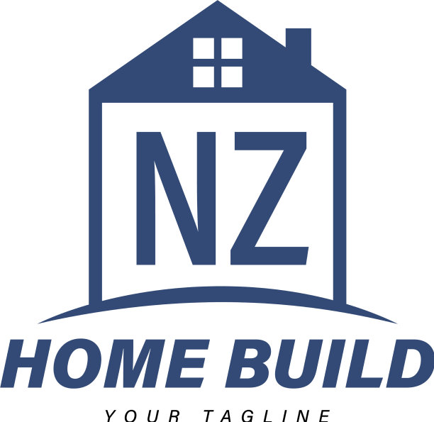 新西兰字母标志设计与家图标现代图片下载