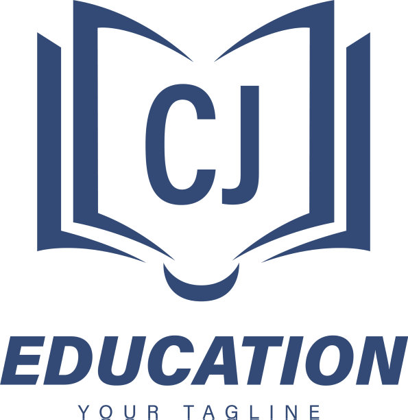 Cj字母标志设计与书图标现代图片下载